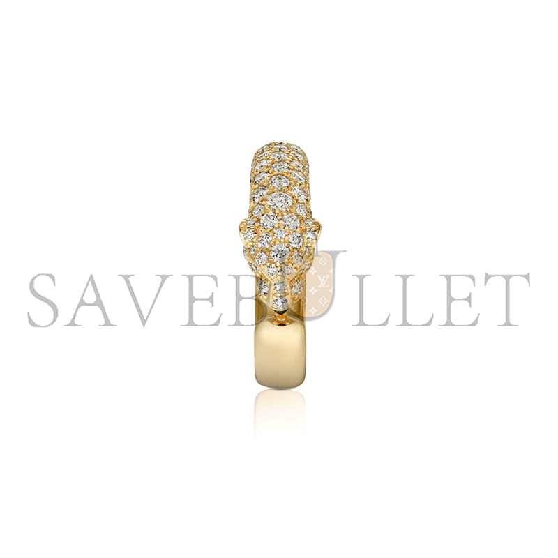 CARTIER PANTHÈRE DE CARTIER RING, SMALL MODEL, SEMI-PAVED N4765800